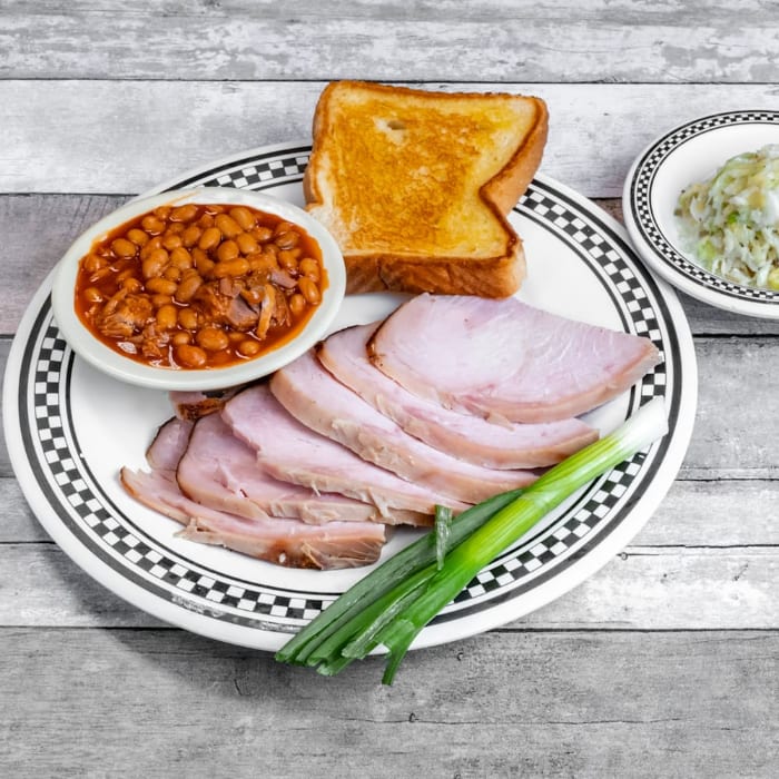 Smoked Turkey Breast Plate.
